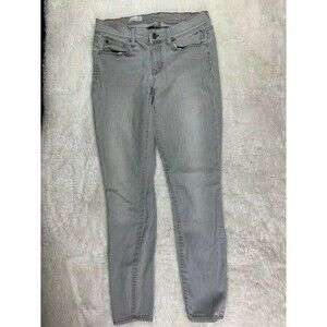 Gap 1969 Size 27 Jeans Leggings Gray Stretch Low Rise